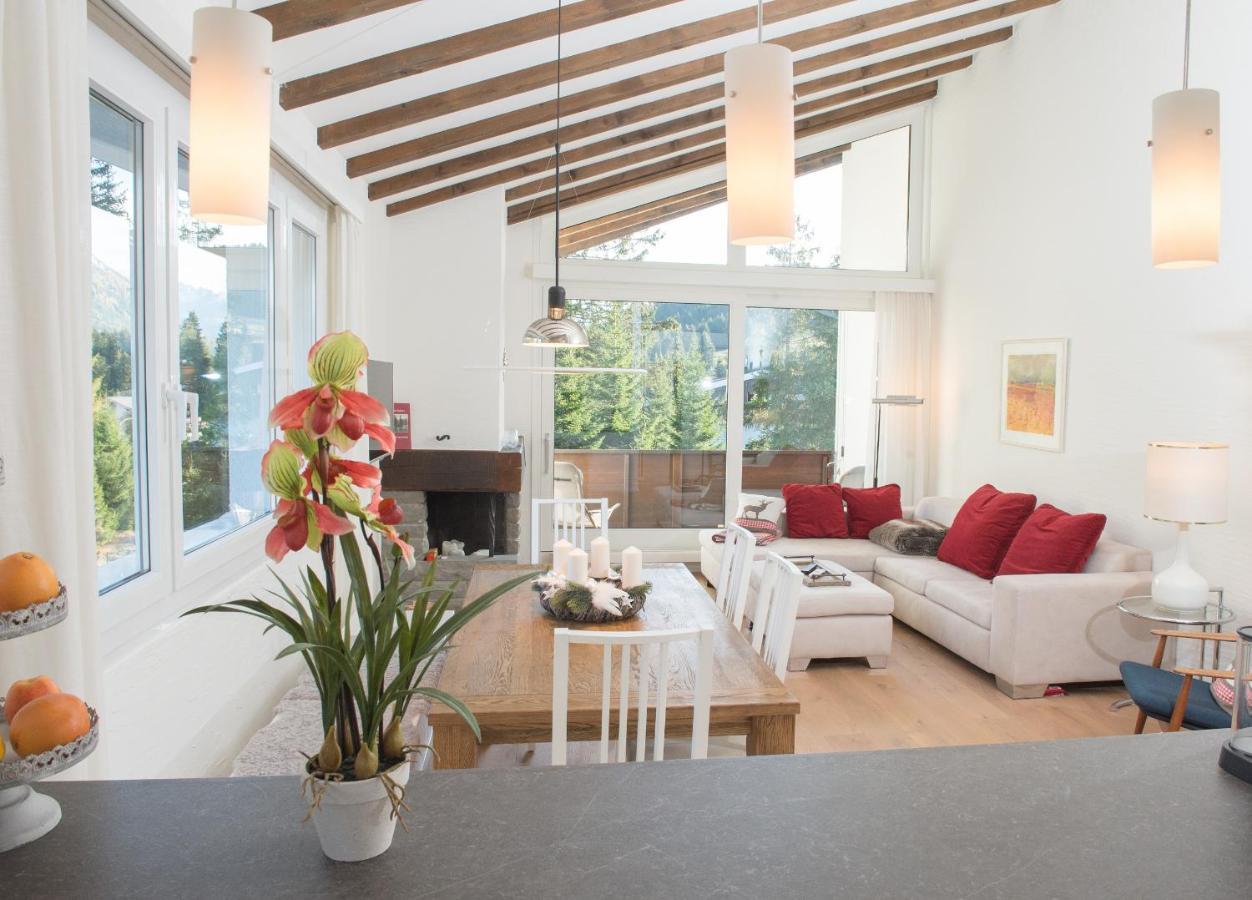 Flat La Riva 111 With Pool-Lenzerheide Apartment Exterior photo